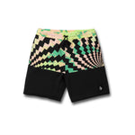 Volcom 'Horizon' EW Boys Swim Shorts - Black