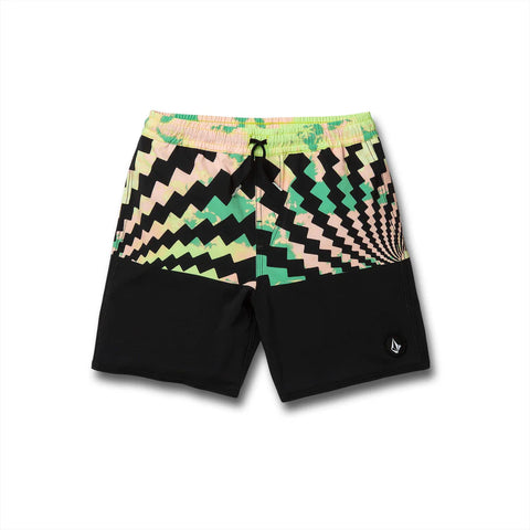 Volcom 'Horizon' EW Boys Swim Shorts - Black
