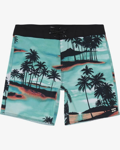 Billabong 'Sundays Pro' Boys Swim Shorts - Aqua