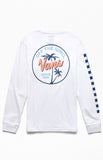 Vans 'Palm Script' L/S Tee (Boys) - White