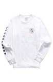Vans 'Palm Script' L/S Tee - White (KIDS)