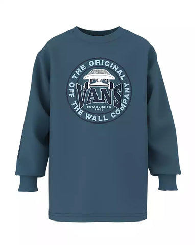 Vans 'Off The Wall Co.' Sweatshirt (Boys) - Navy