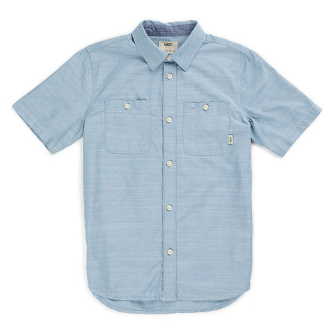 Vans 'Guilder IV' S/S Shirt (Kids) - Light Blue