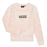 Vans 'Heart Tie Dye' Sweatshirt (Kids) - Pink/White