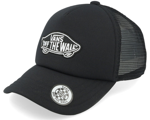 Vans 'Classic Patch' Trucker Cap (Kids) - Black