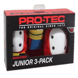 Pro-Tec 'Retro Street' 3-Pack Protective Gear (Kids) - Red