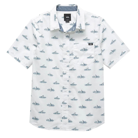 Vans 'Shark Fin' S/S Shirt (Kids) - White
