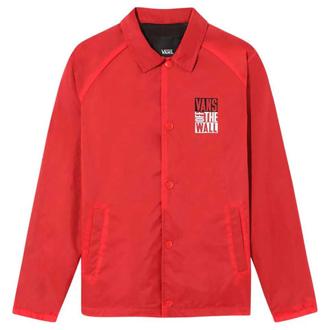 Vans 'Torrey' Windbreaker (Kids) - Red