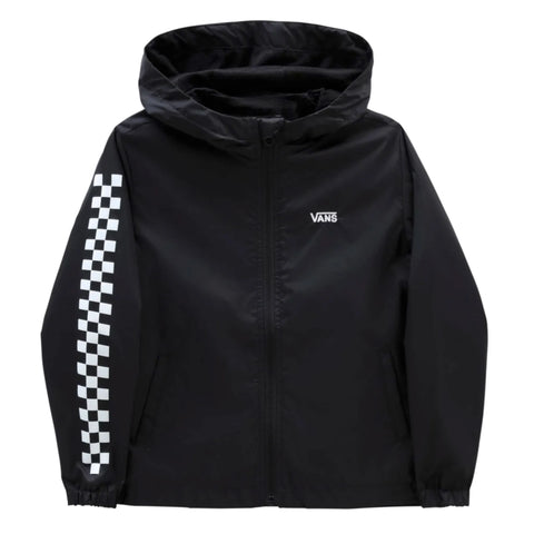 Vans 'Garnett' Windbreaker (Kids) - Black