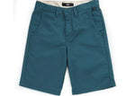 Vans 'Authentic' Chino Shorts (Kids) - Moroccan Blue