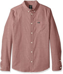 RVCA 'That'll Do' L/S Shirt (Kids) - Salmon