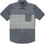 Volcom 'Mag Vibes' S/S Shirt (Kids) - Grey