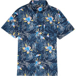 Billabong 'Sunday Floral' S/S Shirt (Kids) - Navy