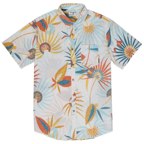 Billabong 'Sunday Floral' S/S Shirt (Kids) - Sand