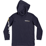 Quiksilver 'Check Yo Self' Hoodie (Kids) - Navy