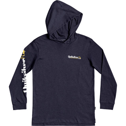 Quiksilver 'Check Yo Self' Hoodie (Kids) - Navy