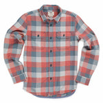 Vans 'Alameda Boys' Flannel Shirt (Kids) - Orange/Blue