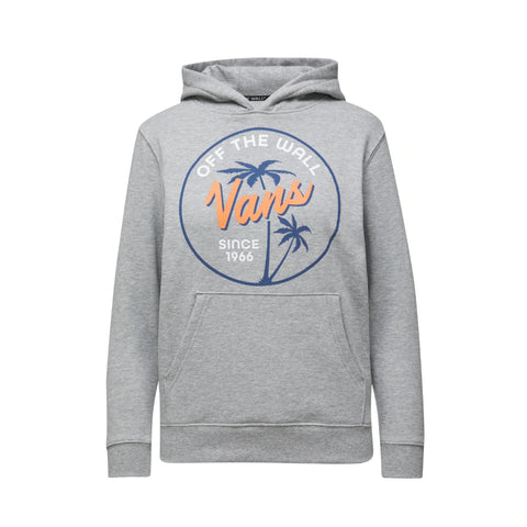 Vans 'Palm Script' Hoodie (Kids) - Cement