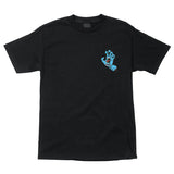 Santa Cruz 'Screaming Hand' Tee (Kids) - Black