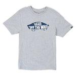 Vans ‘OTW Logo Fill' Tee (Kids) - Grey/Blue Checker