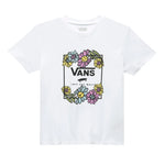 Vans 'Elevated Floral' Tee - White (Kids)