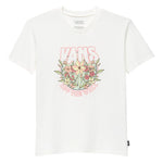 Vans 'Rock Floral' Tee - White (Kids)