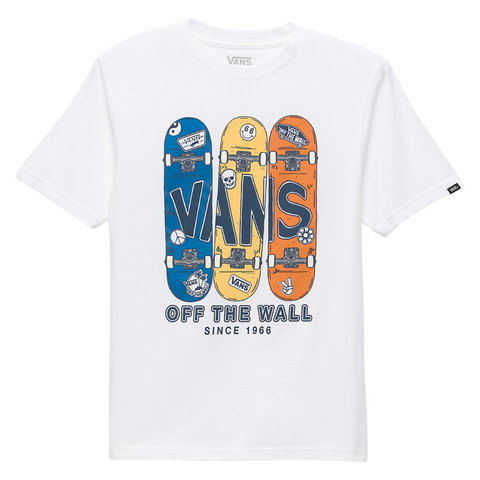 Vans 'Boardview' Tee - White (Kids)