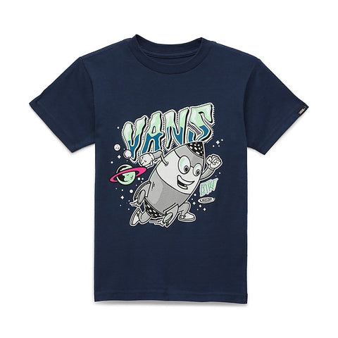 Vans 'Space Race' Tee - Navy (Kids)