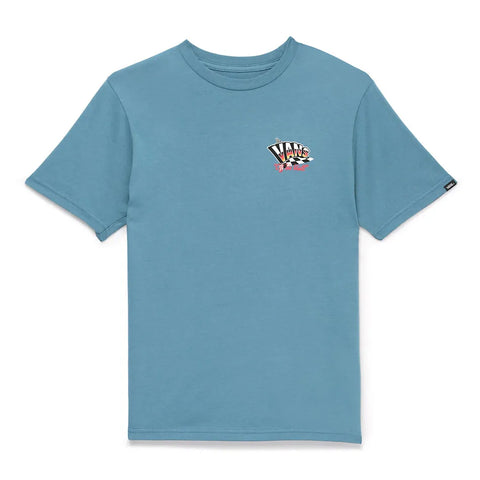 Vans 'Hole Shot' Tee - Blue Stone (Kids)