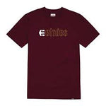 Etnies 'Classic Logo' Tee - Burgundy (Kids)