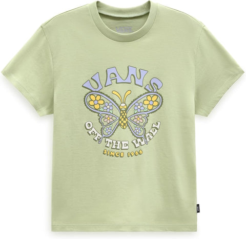 Vans 'Paisley Fly' Tee - Light Green (Kids)