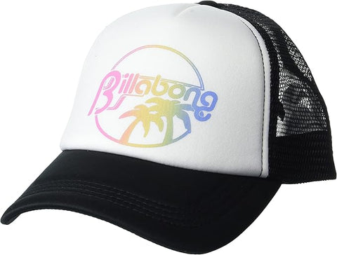 Billabong 'Across Wave' Trucker Cap - Black/White