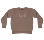 April 'OG Embroidery' Sweatshirt - Brown