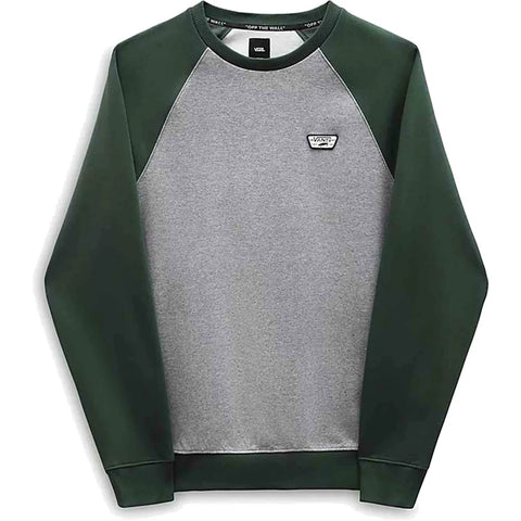 Vans 'Rutland III' Sweatshirt - Grey/Dark Green