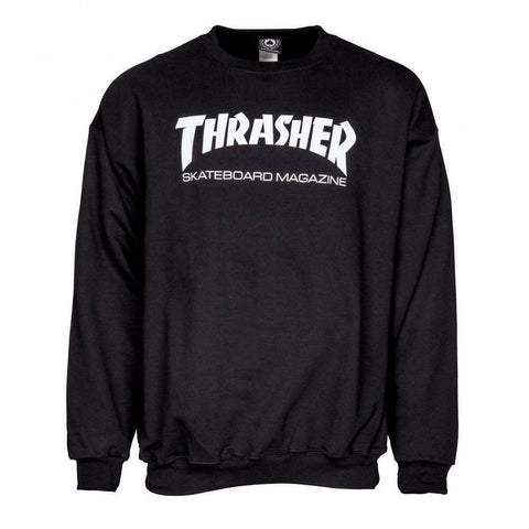 Thrasher 'Mag Logo' Sweatshirt - Black