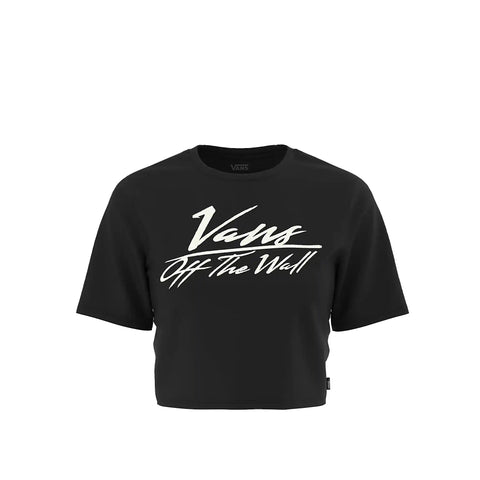 Vans 'Go Anywhere' Cropped Tee - Black