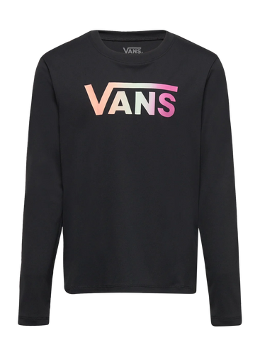 Vans 'Flying V' L/S Tee - Black/Multicolor