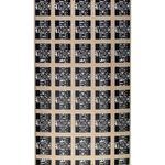 Hockey 'Plaid Gold' Skate Deck - Gold/Black