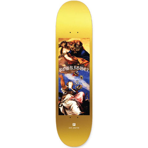 Primitive 'Rodriguez Exchange' Skate Deck - Gold