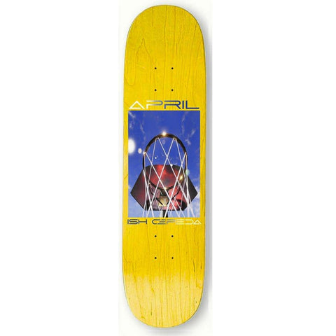 April Skateboards 'Ish Cepeda All Net' Skate Deck - Yellow