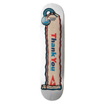 Thank You 'Fresh' Skate Deck - White