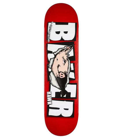 Baker 'Riley Hawk Emerges' Skate Deck - Red