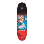Primitive x Jujutsu Kaisen ‘Yuji Itadori' Skate Deck - Black/Red