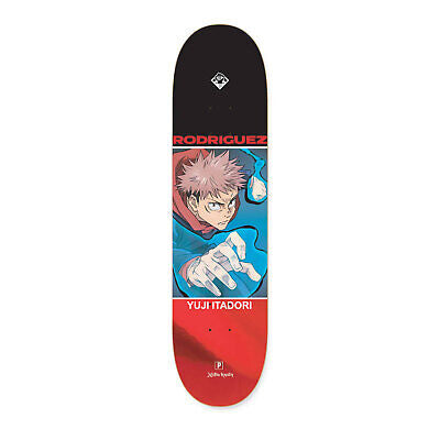 Primitive x Jujutsu Kaisen ‘Yuji Itadori' Skate Deck - Black/Red