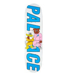 Palace 'Duck & Dog' Skate Deck - White