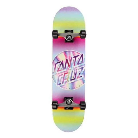 Santa Cruz 'Iridescent Dot' Complete Skateboard - Multicolor