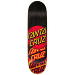 Santa Cruz 'Descent Dot' Skate Deck - Black