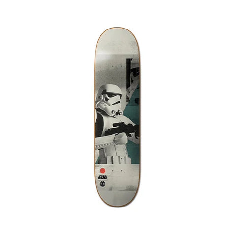 Element x Star Wars 'Stormtrooper' Skate Deck - White