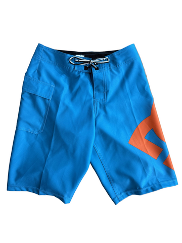 DC Shoes 'Lanai' Boardshorts - Blue/Orange (KIDS)