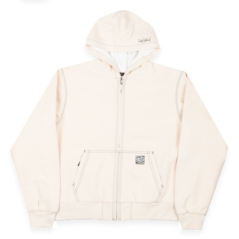 Frosted 'Denim' Jacket - Off-White